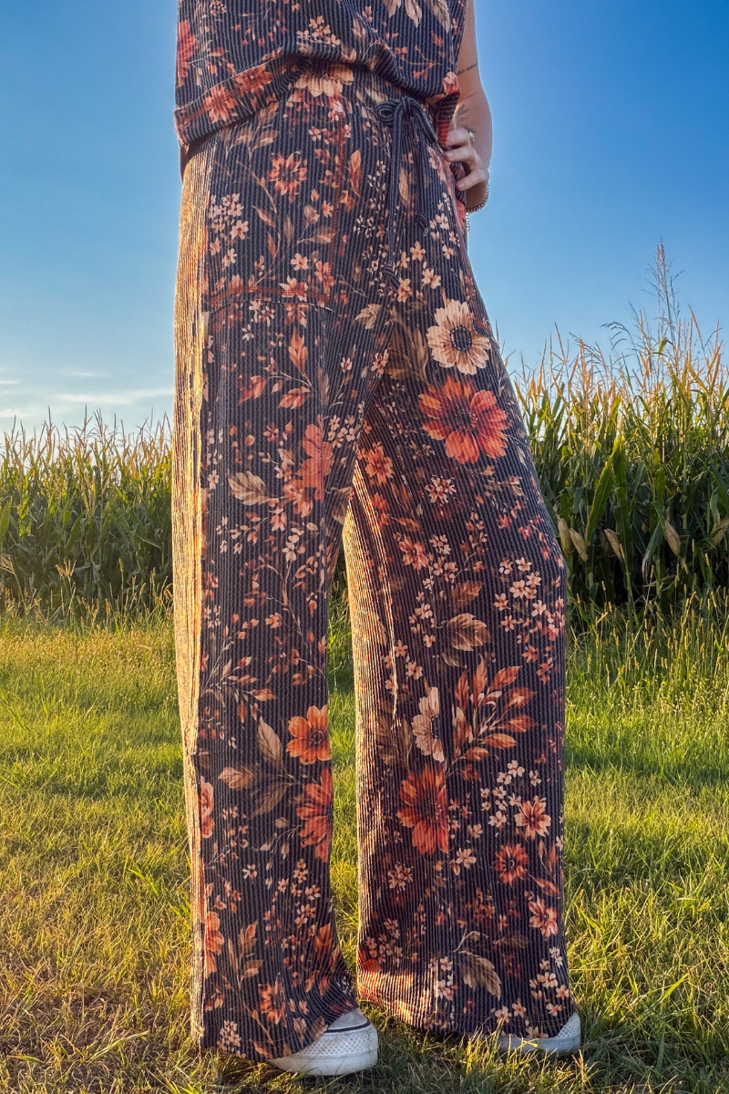 Amber Blossom Pants