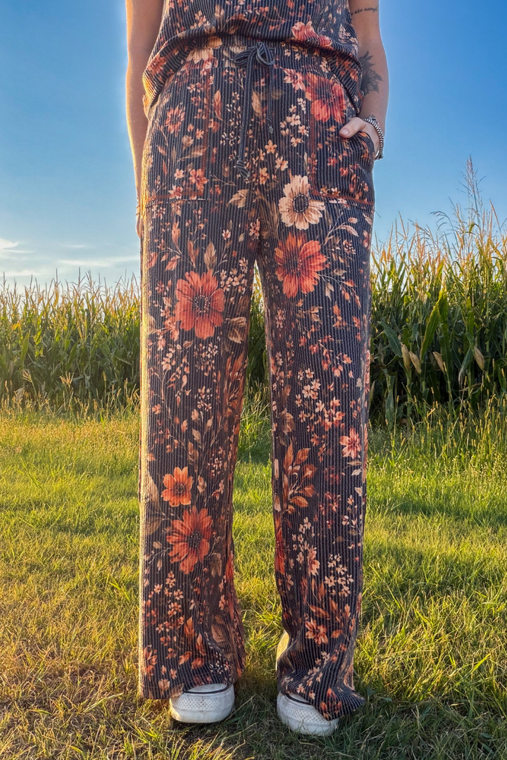 Amber Blossom Pants
