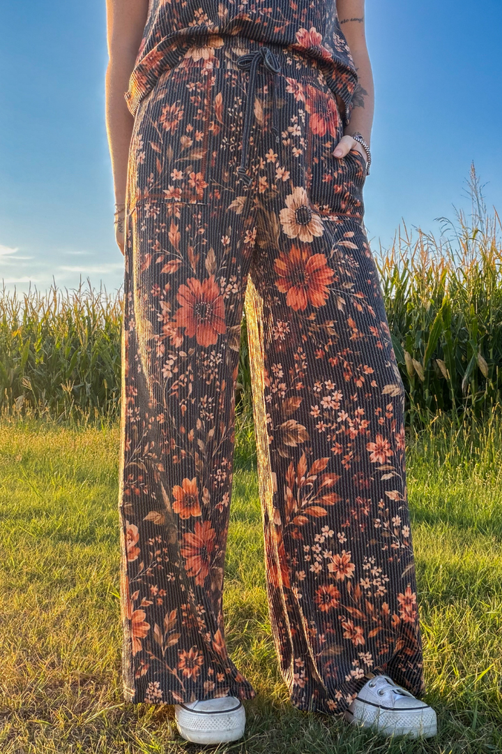 Amber Blossom Pants