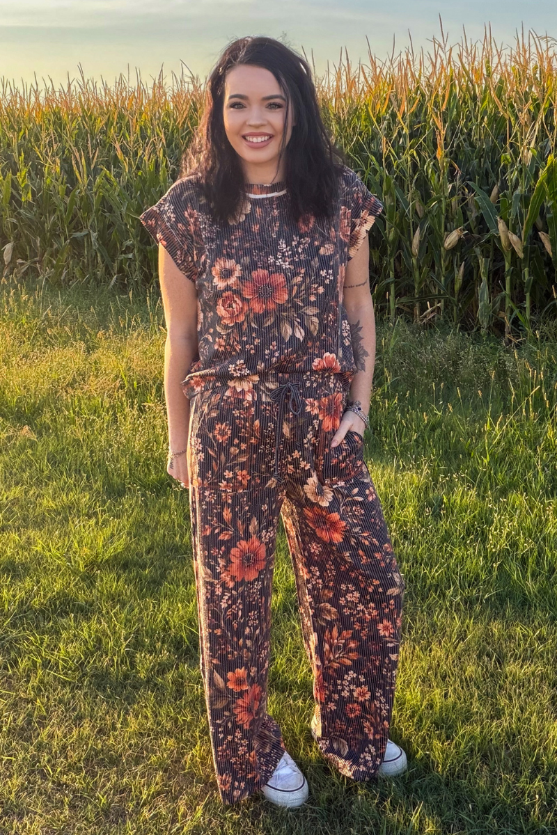 Amber Blossom Pants