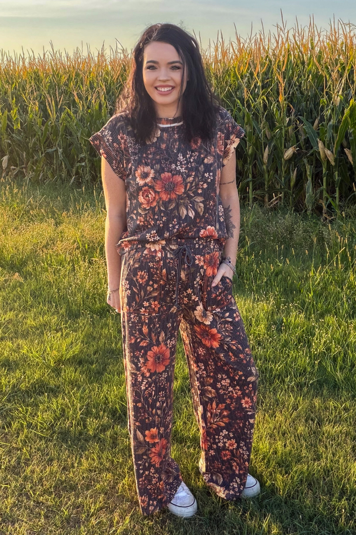 Amber Blossom Pants