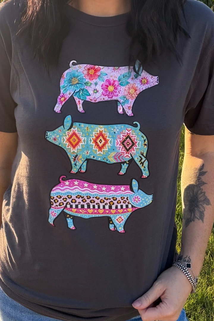 Show Pig Strut Tee