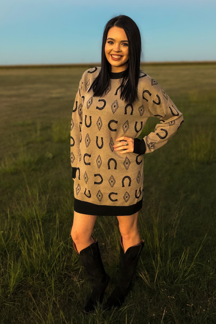 Wild Luck Sweater Dress