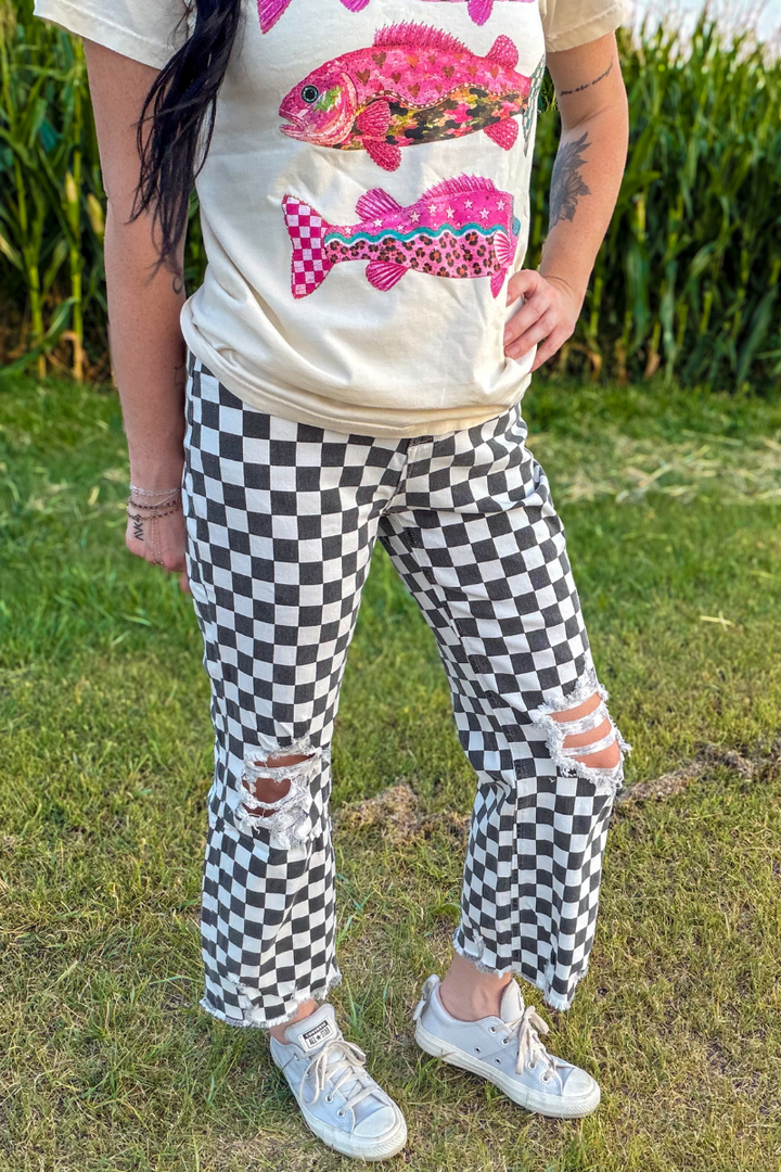 Round The Track Jeans