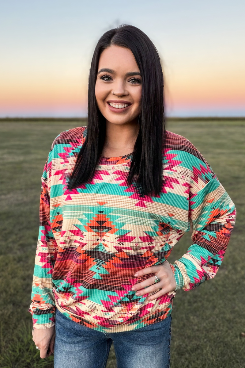 Cowgirl Canyon Pullover