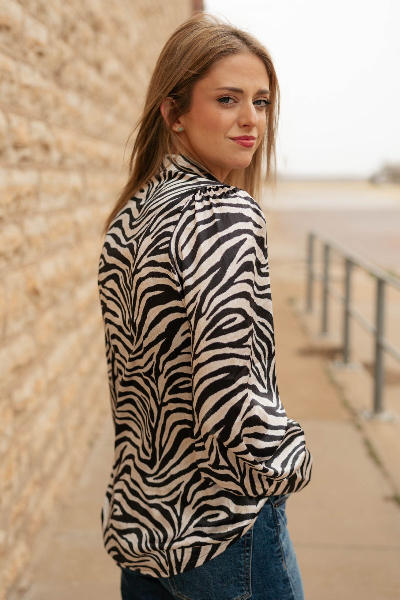 Cowgirl Safari Button Up