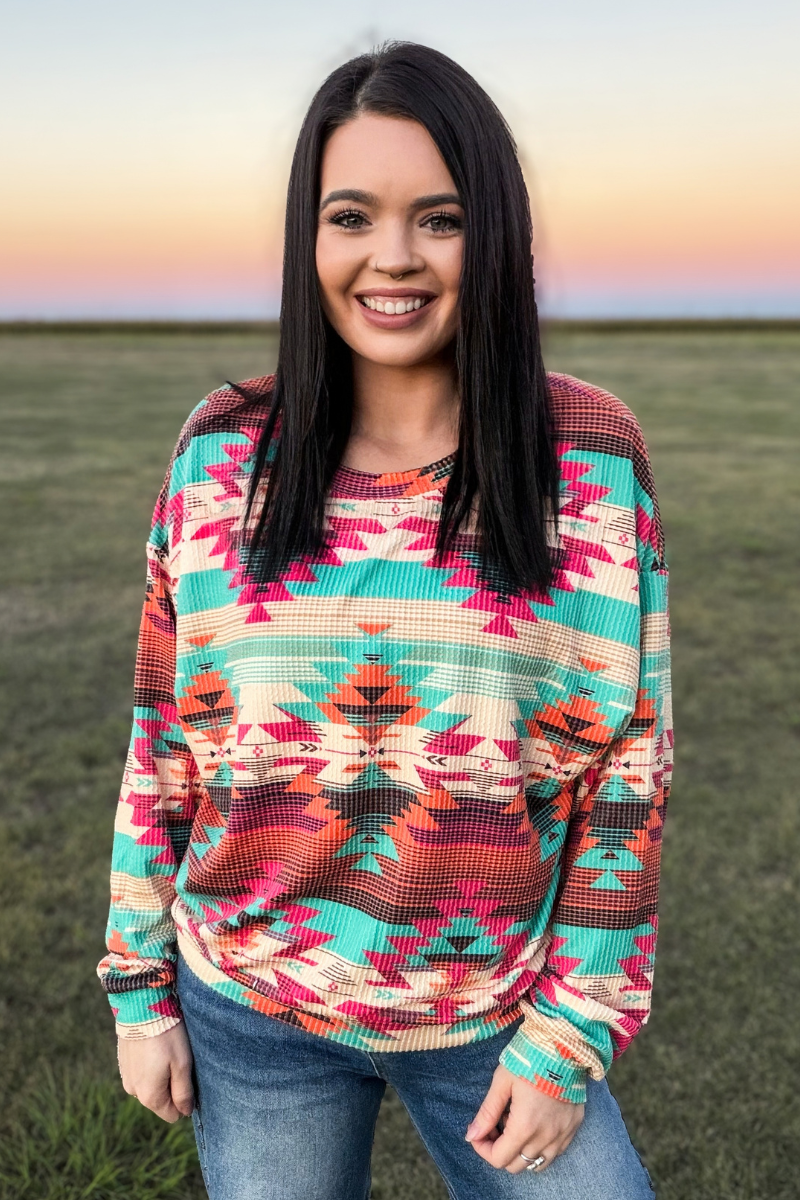 Cowgirl Canyon Pullover