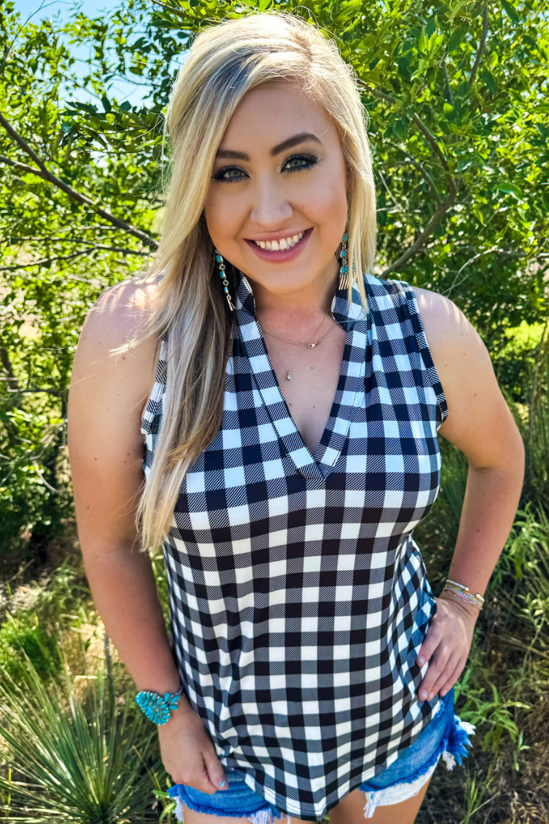 Plaid My Love Top