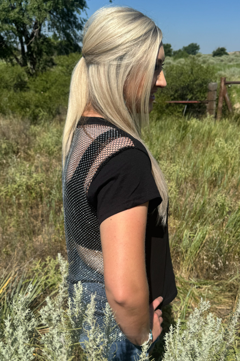 Leave A Little Sparkle Top