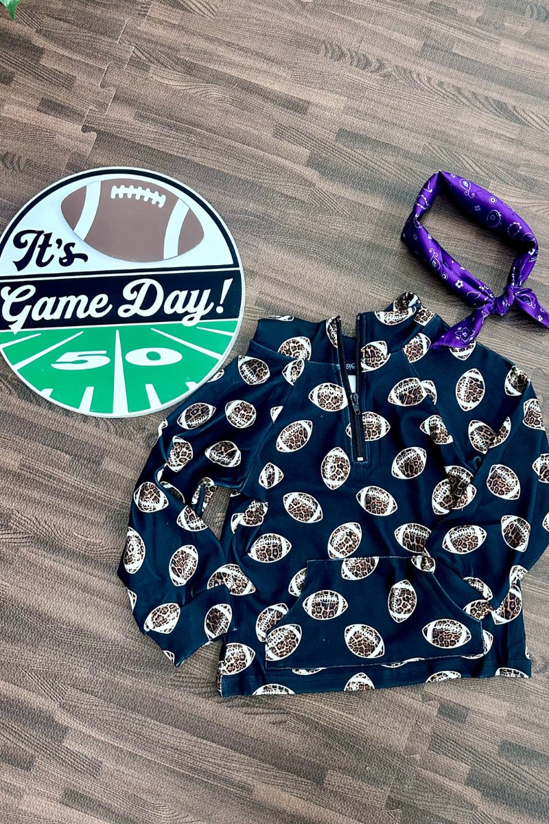 Mini Girls Of Fall Pullover