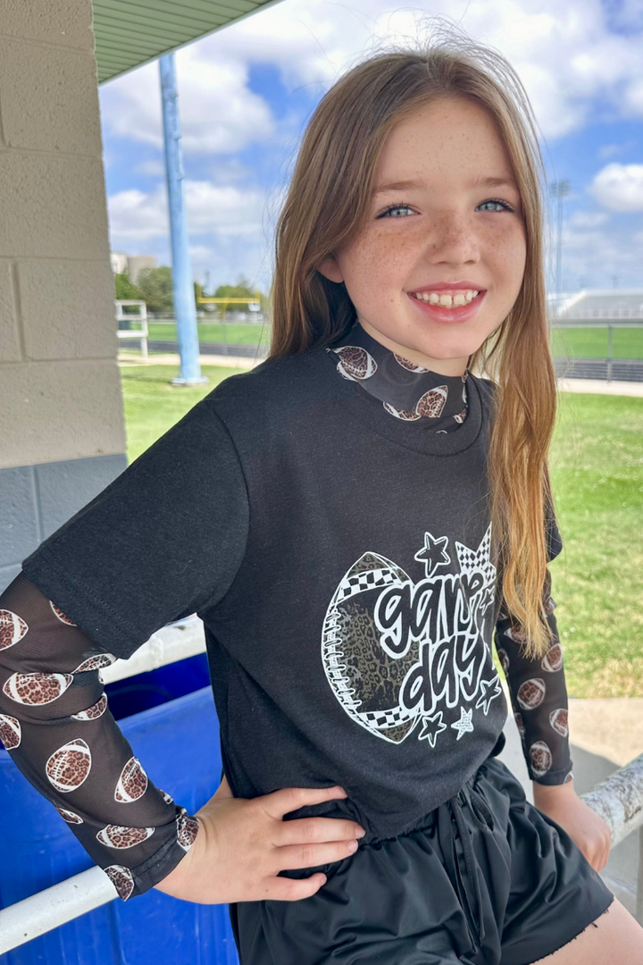 Girls Of Fall Kids Mesh