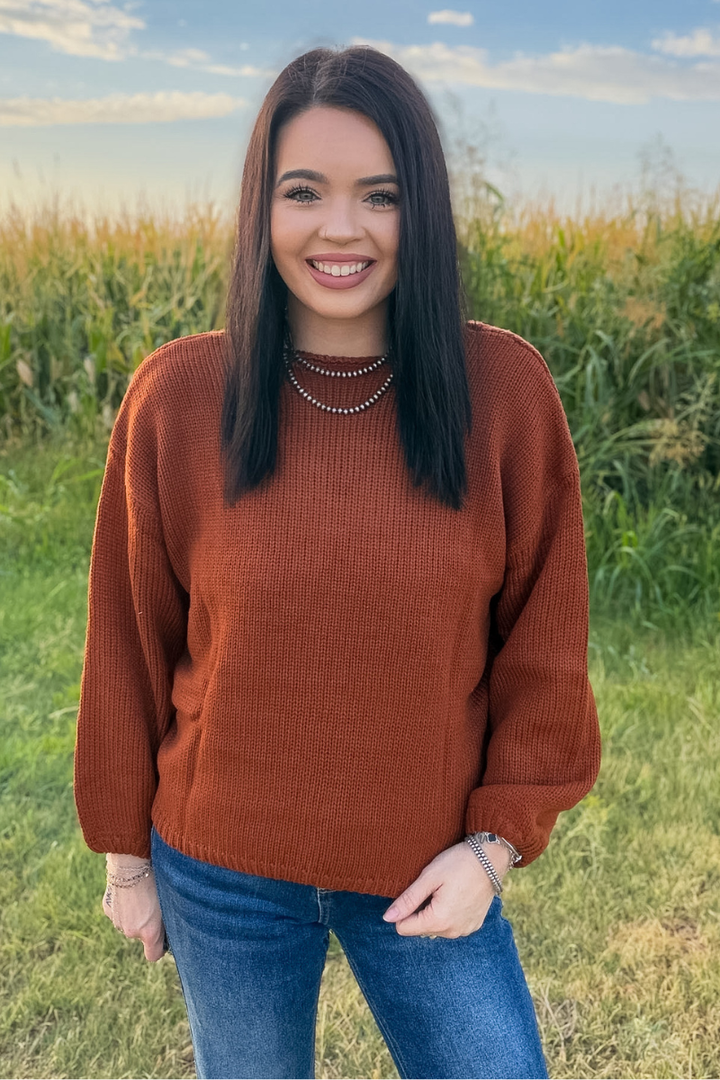 Rustic Belle Sweater