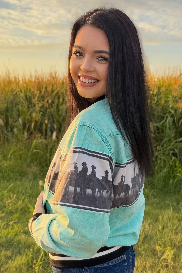 Cowboy Roundup Bomber Jacket