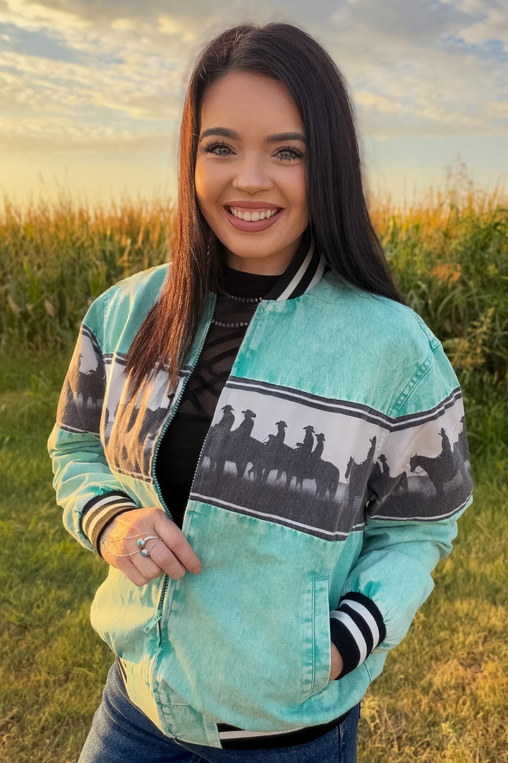 Cowboy Roundup Bomber Jacket