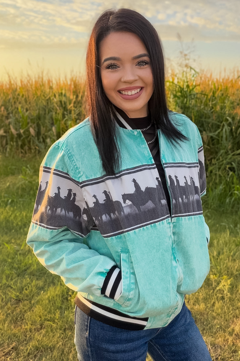 Cowboy Roundup Bomber Jacket
