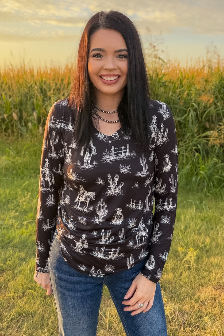 Western Nights Top