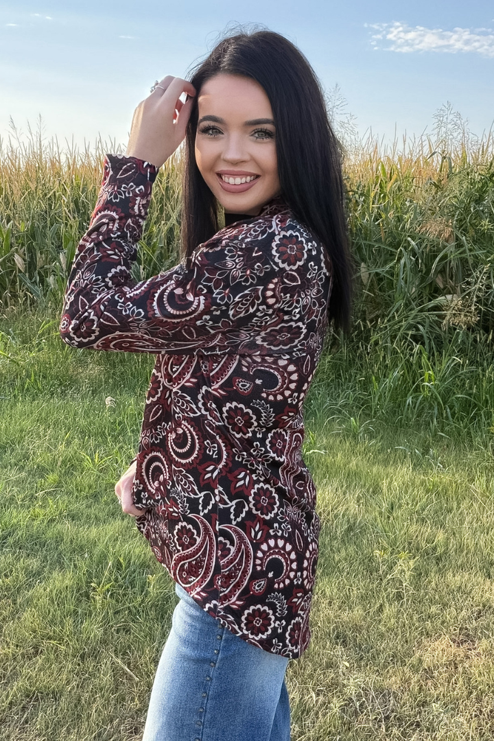 Desert Dahlia Cardigan