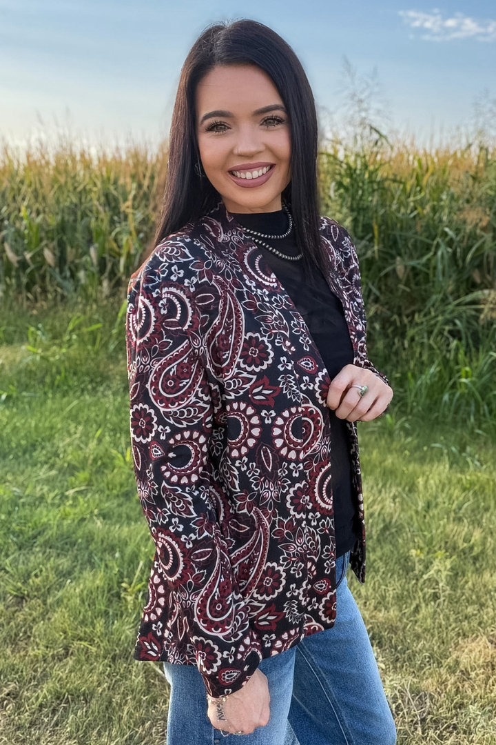Desert Dahlia Cardigan