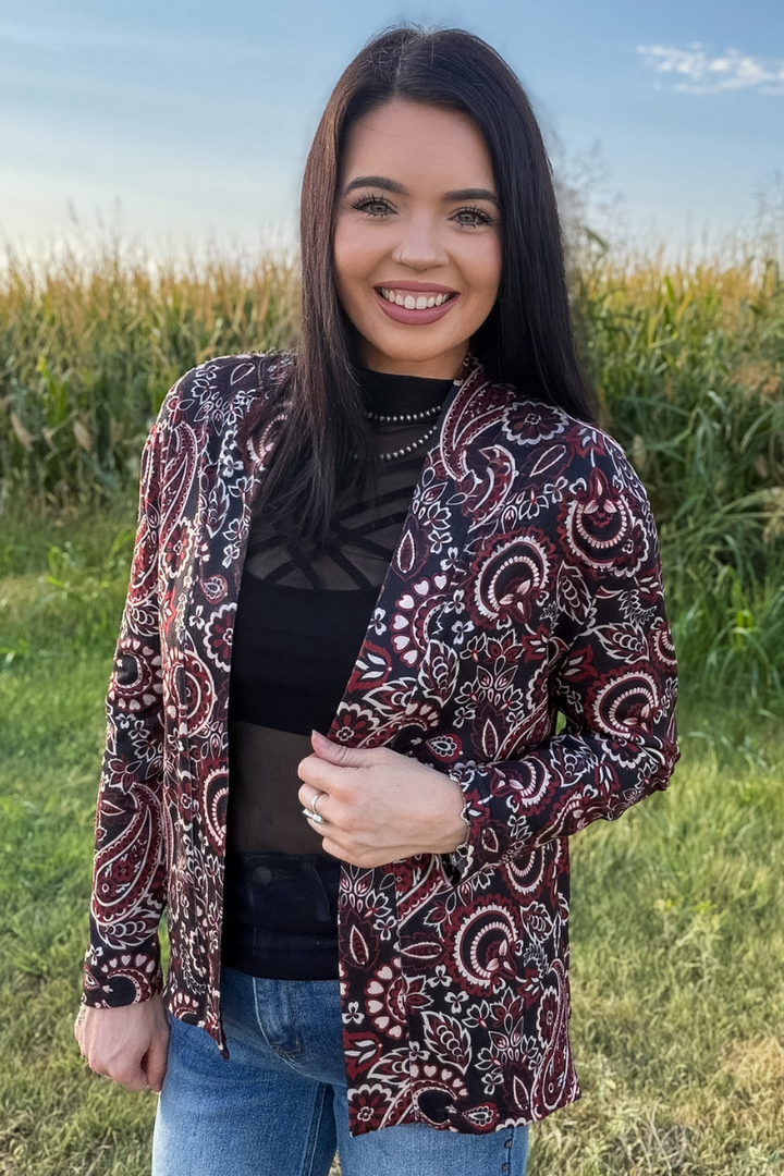 Desert Dahlia Cardigan
