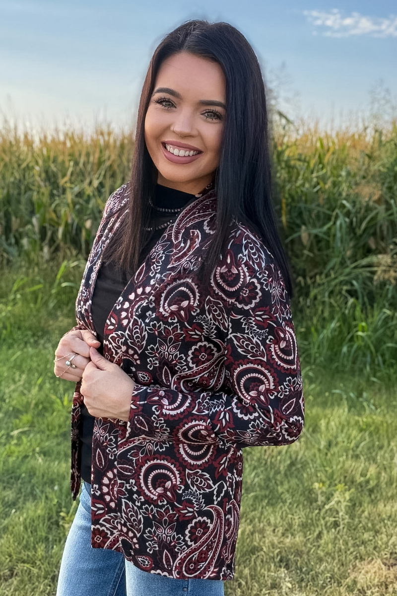Desert Dahlia Cardigan