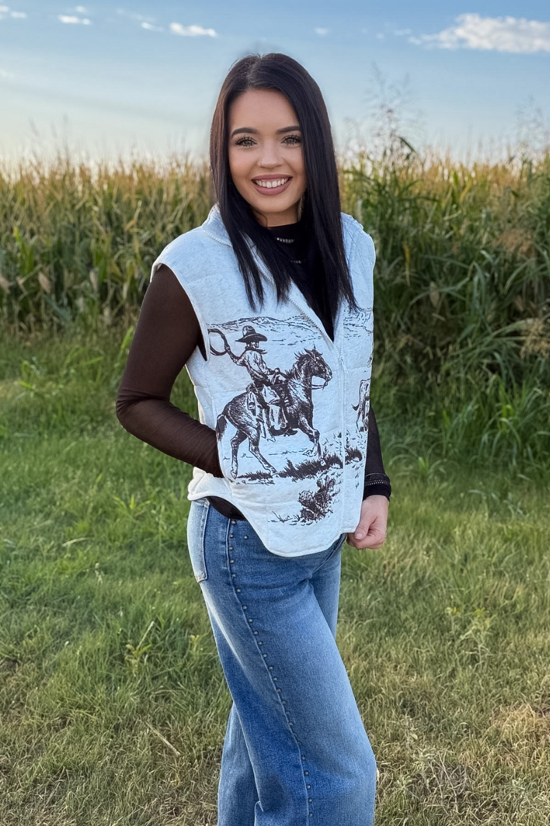 Cowboy Canvas Vest
