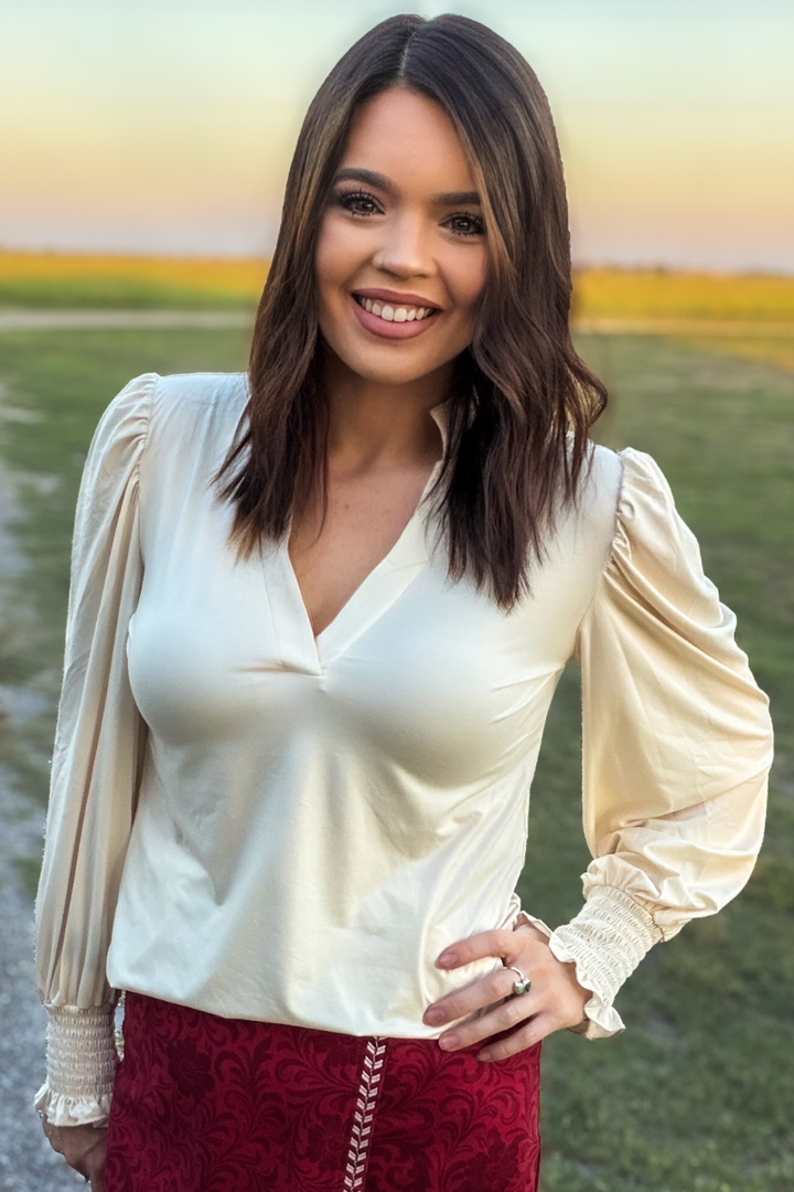Canyon Call Top - Cream