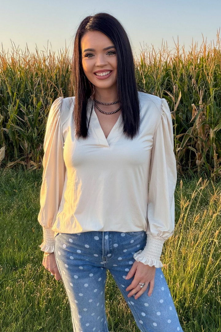 Canyon Call Top - Cream