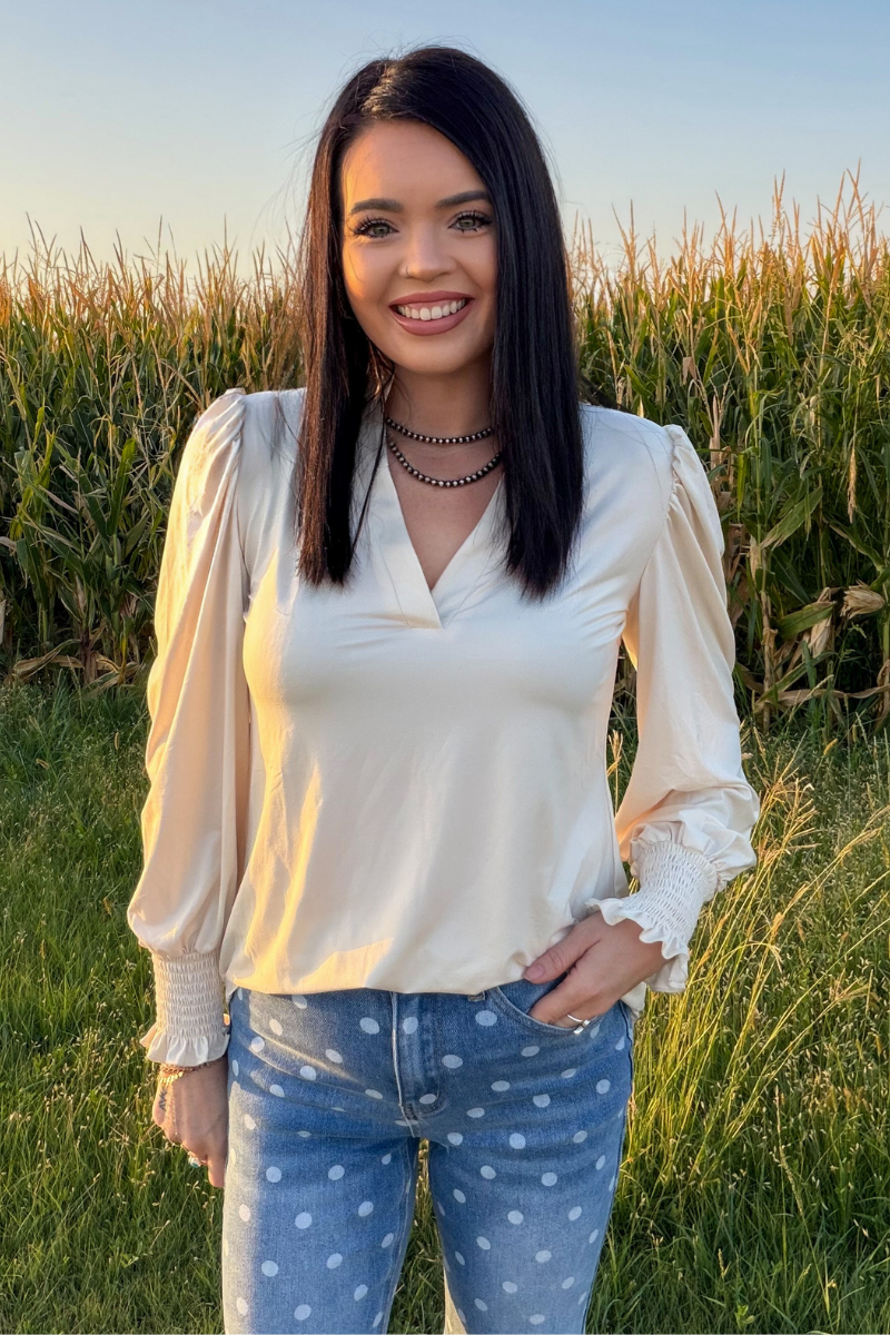 Canyon Call Top - Cream