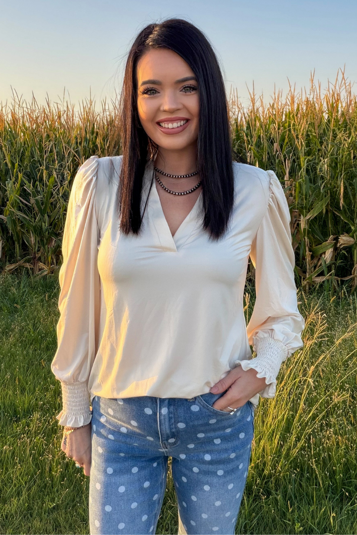 Canyon Call Top - Cream