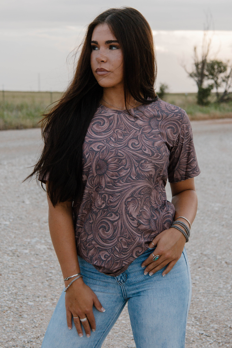 Country Roads Crew Neck Tee