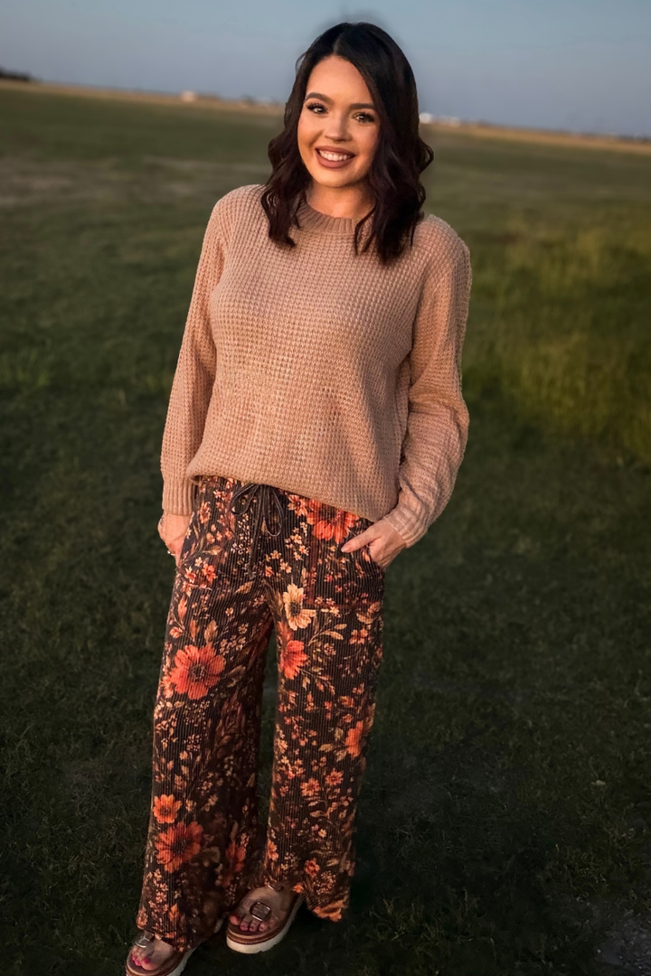 Sterling Staple Sweater - Camel