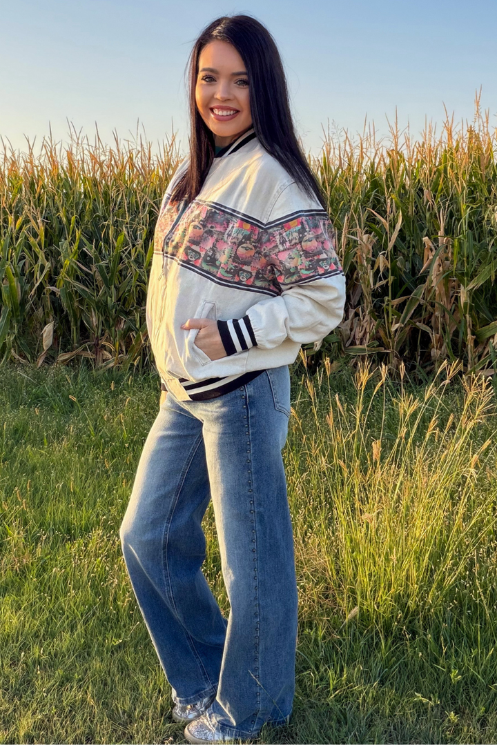 Cosmic Cowgirl Bomber Jacket