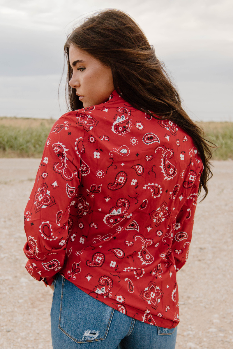 Bandana Babe Button Up