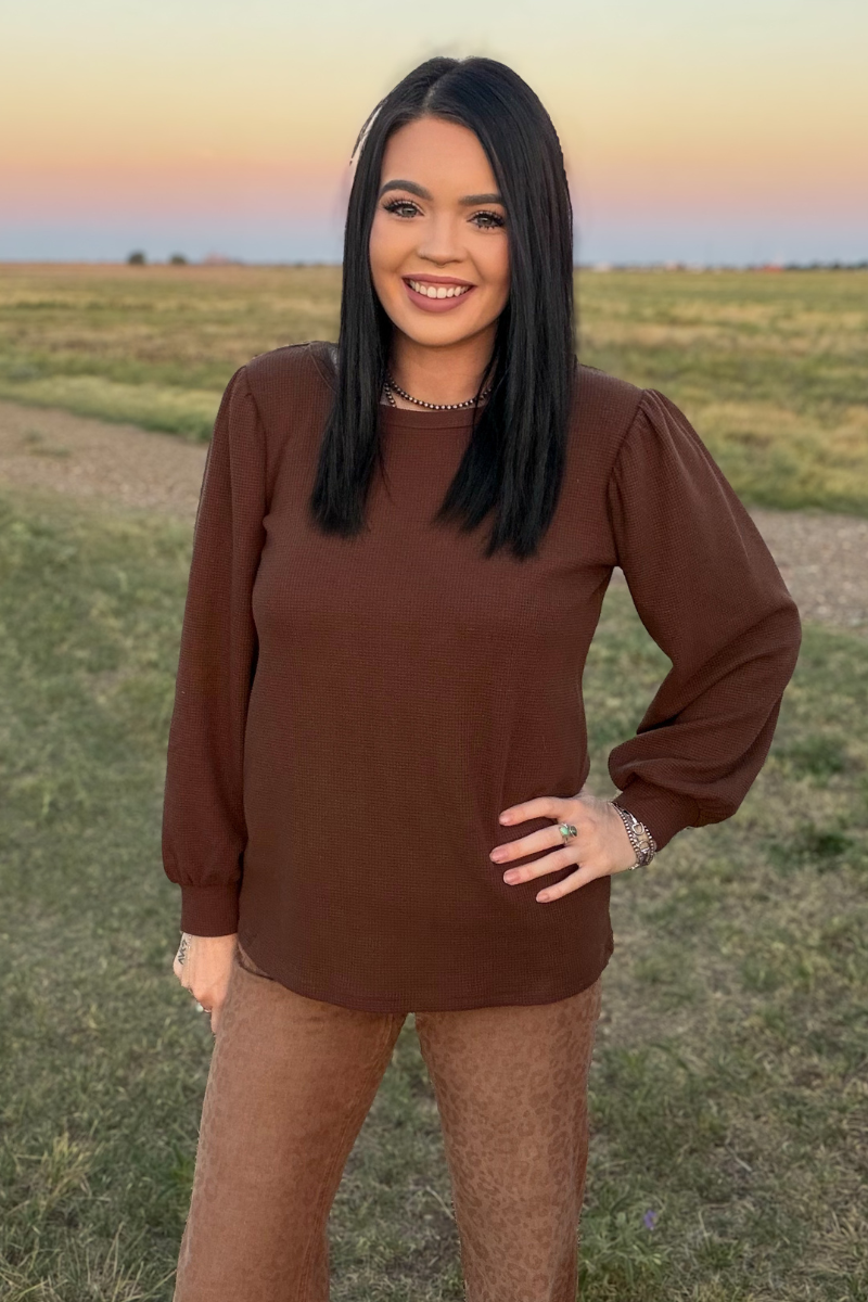 Prairie Classic Top - Brown