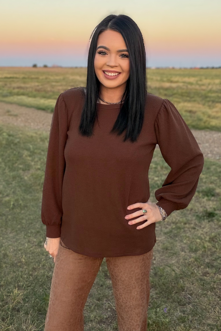 Prairie Classic Top - Brown