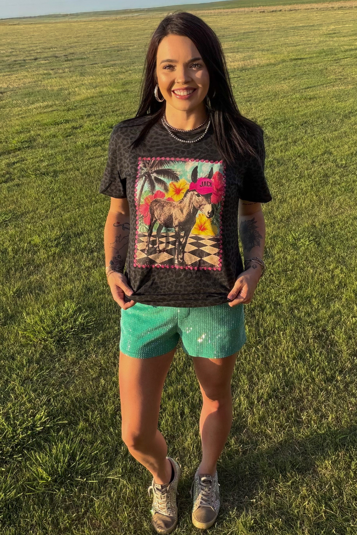 Jitterbug Shorts Turquoise
