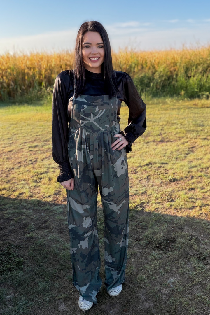 Sunday at the Ranch Top - Black