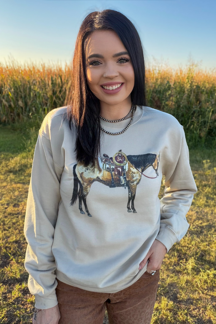 Buckskin Babe Pullover
