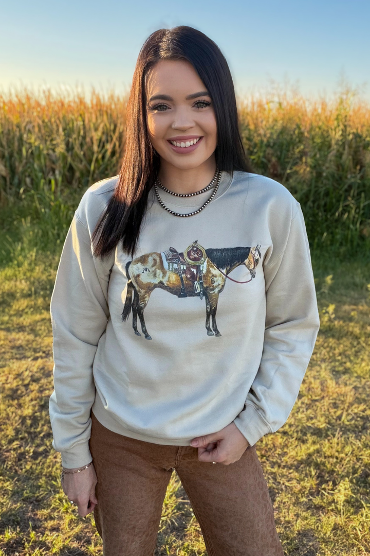 Buckskin Babe Pullover