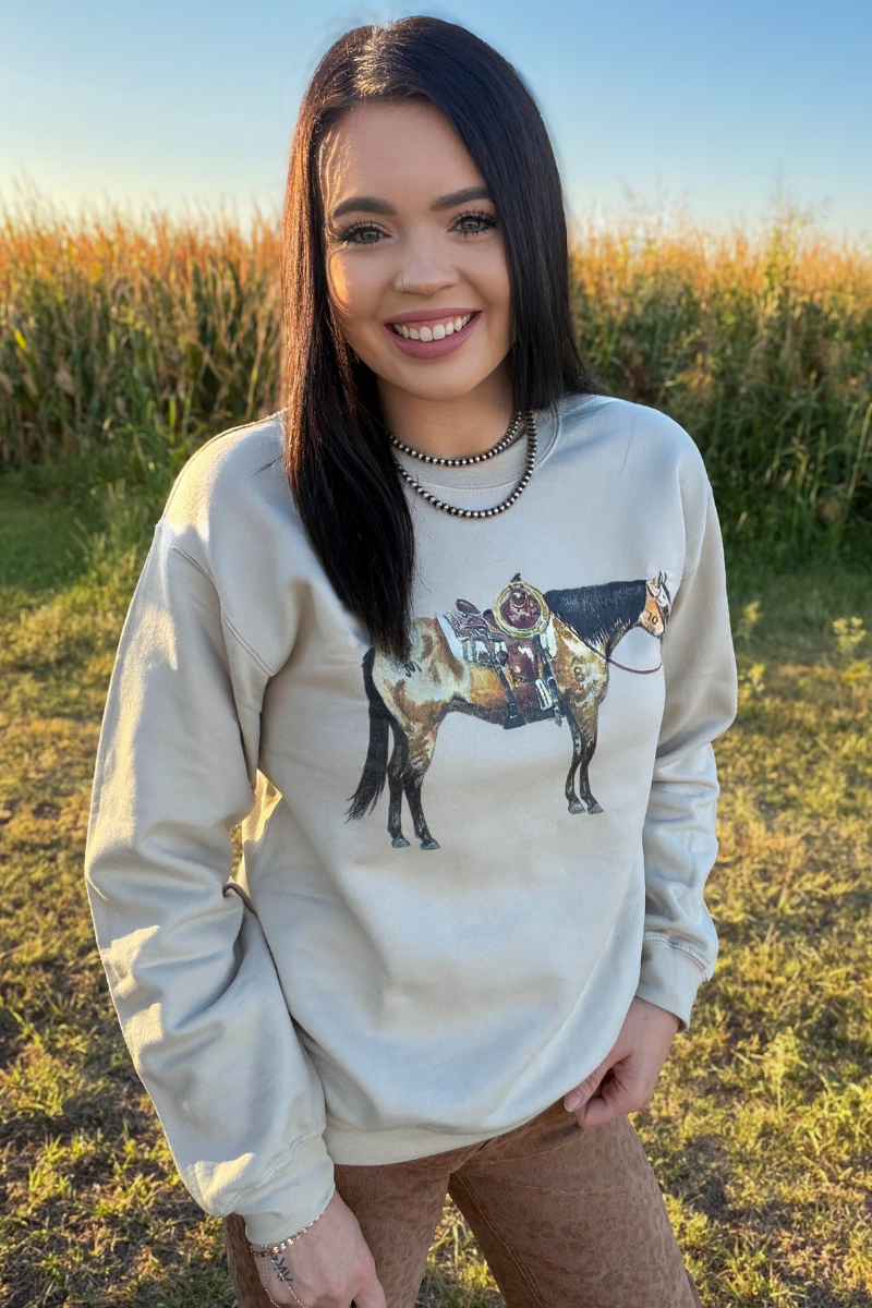 Buckskin Babe Pullover