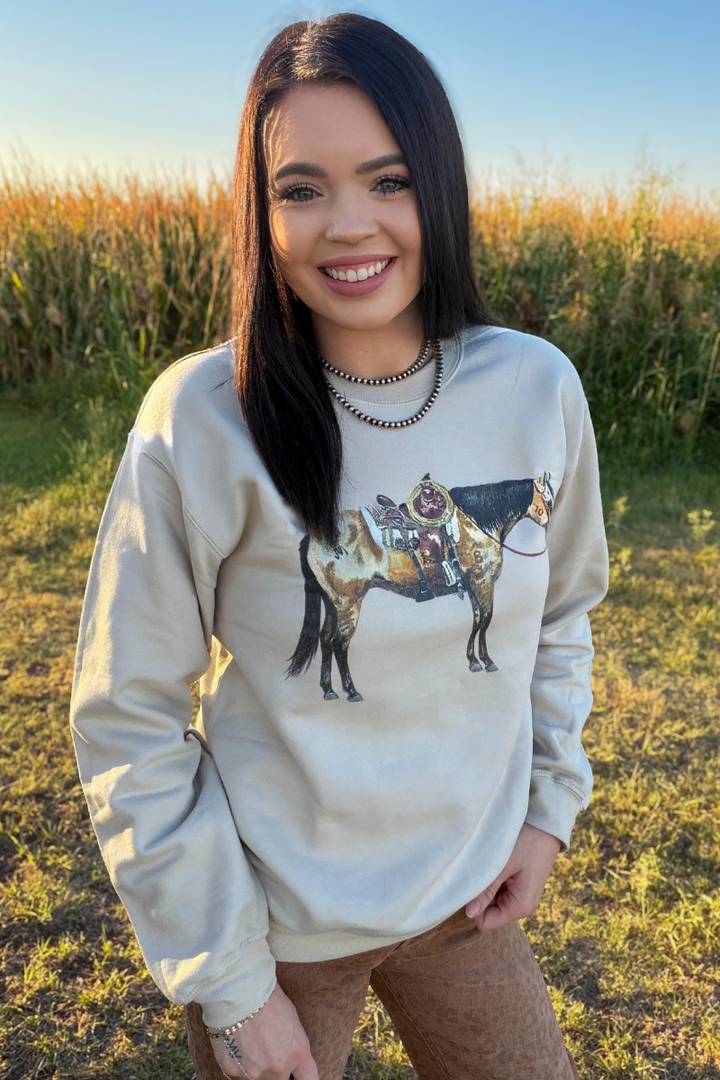 Buckskin Babe Pullover