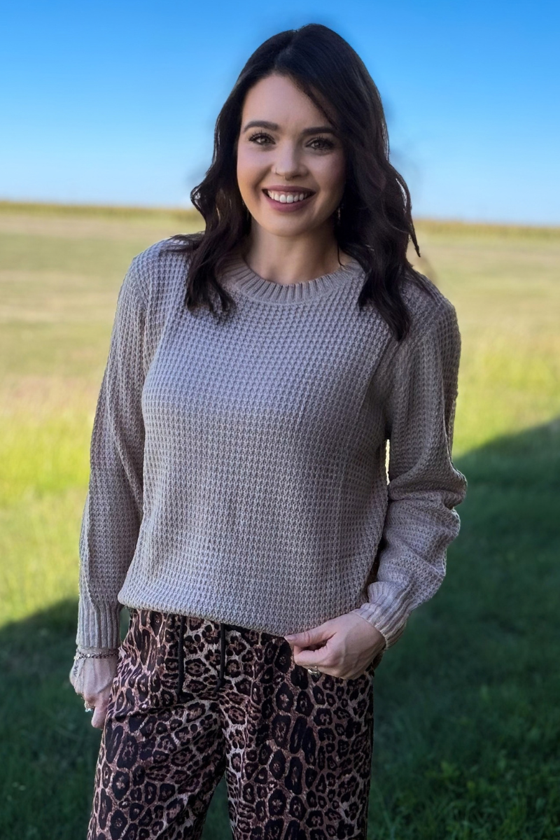 Sterling Staple Sweater - Camel