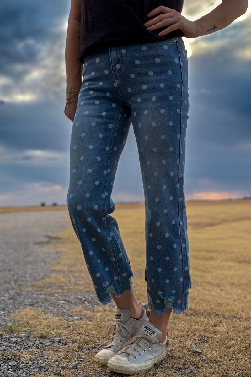 Dot Darling Jeans