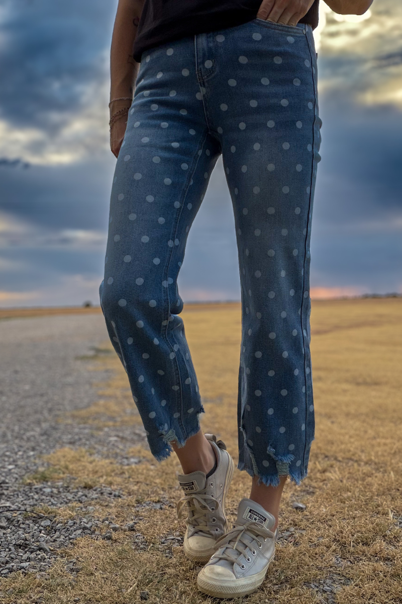 Dot Darling Jeans
