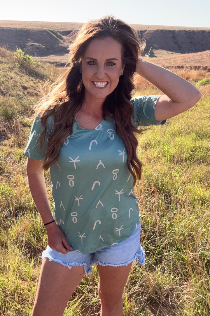 Branded Lucky Top