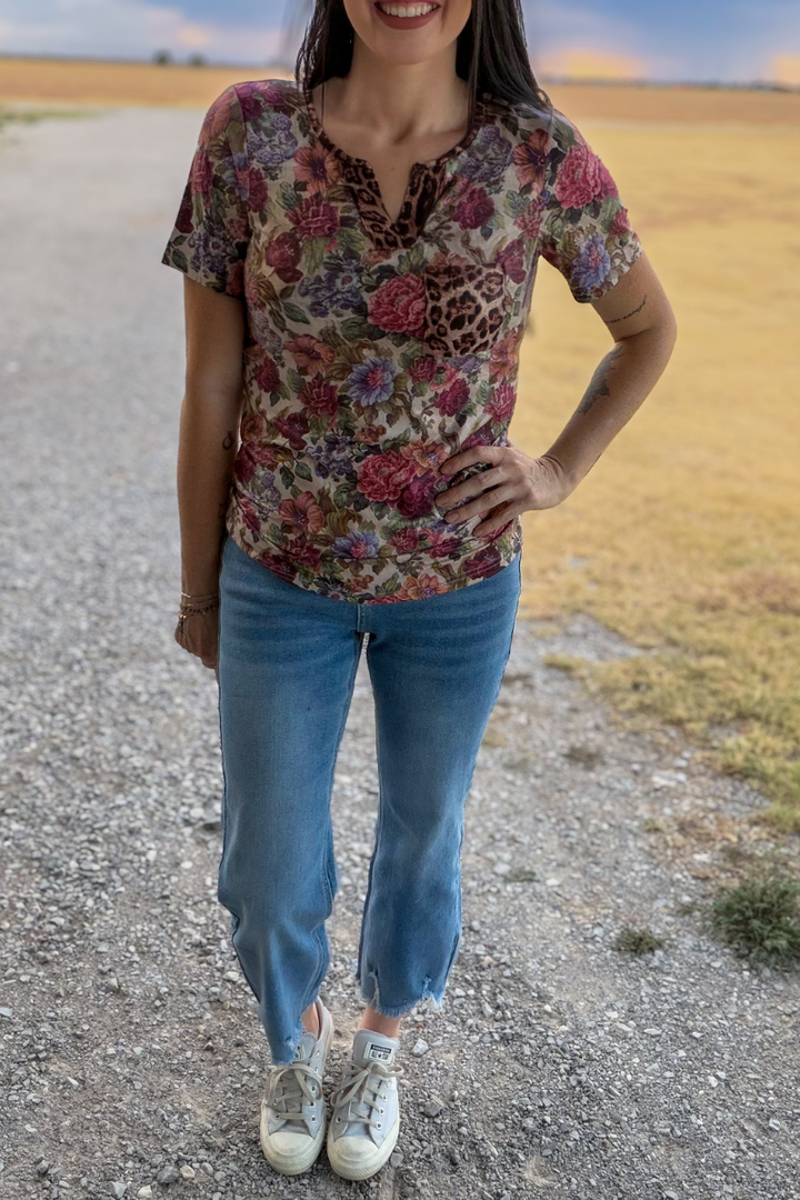 Wild Vintage Floral Top