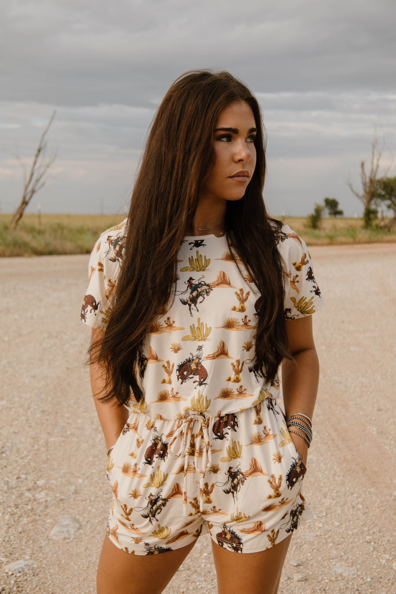 Down In The Desert Romper