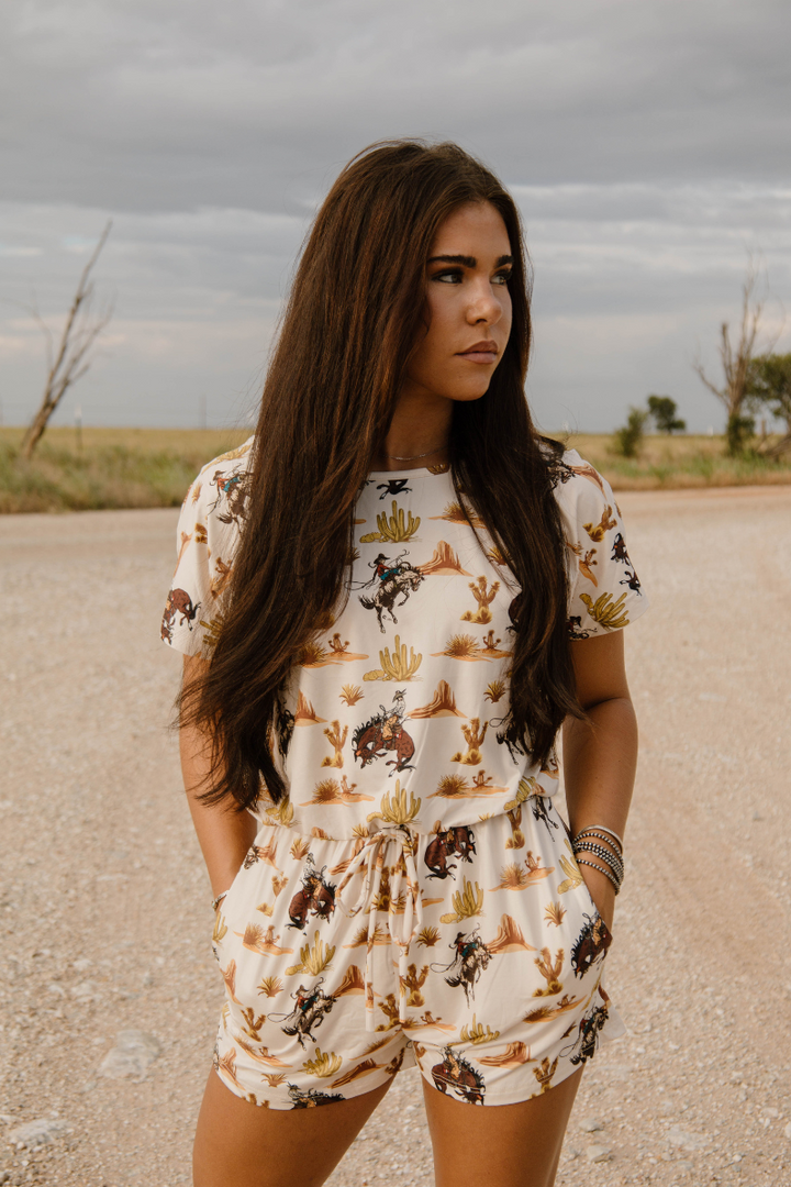 Down In The Desert Romper