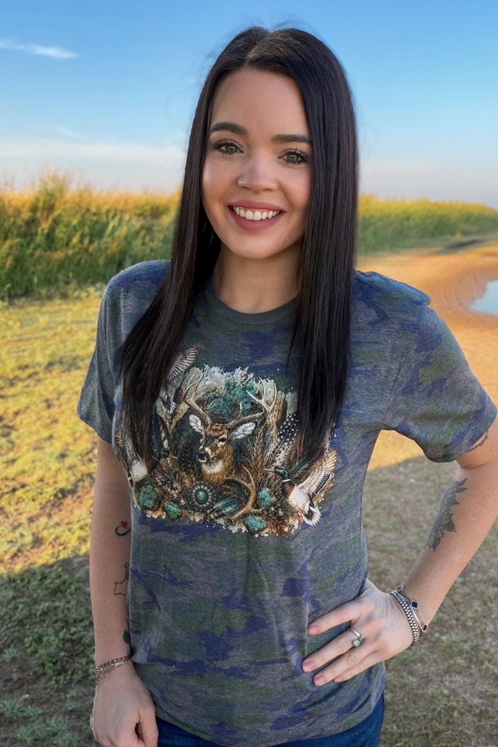 Field & Feather Tee