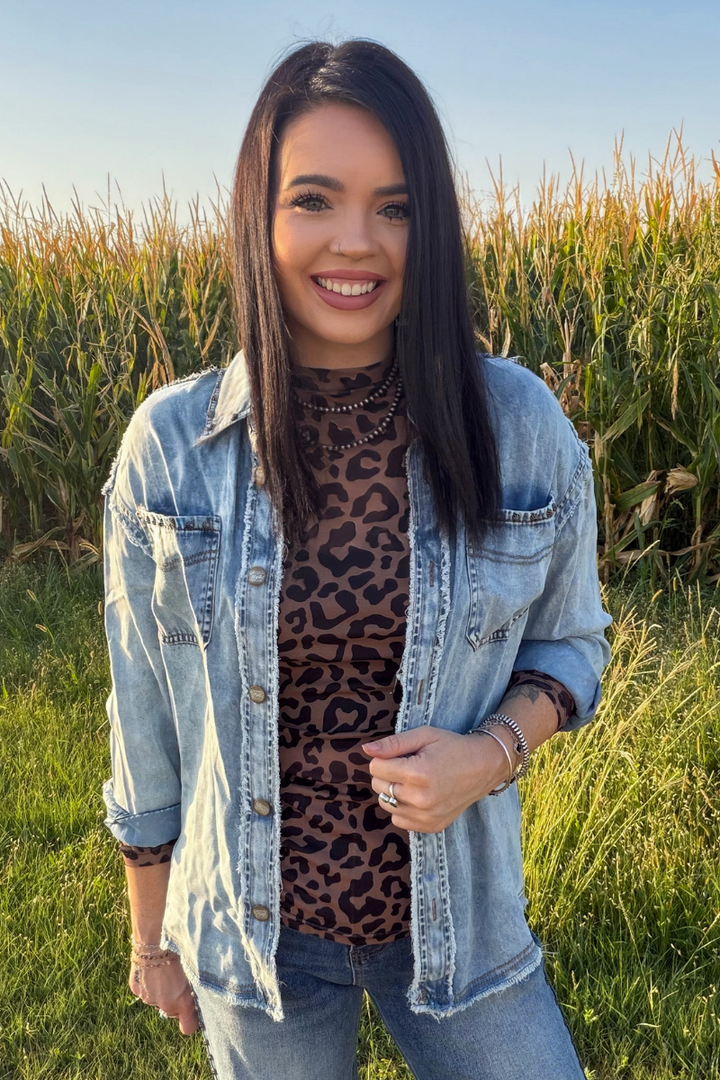 Wild Canyon Mesh Top